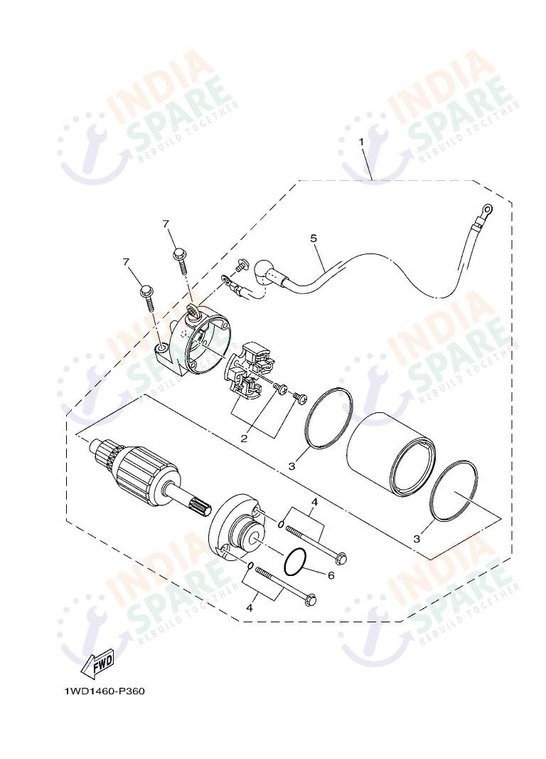 STARTING MOTOR